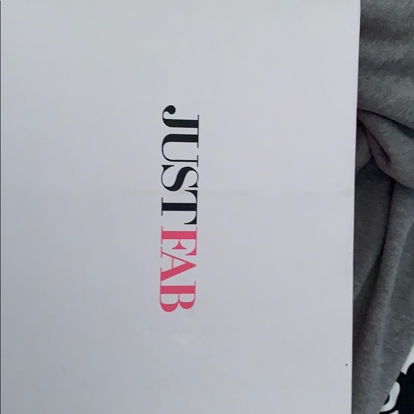 Justfab black suede Chelsea boot - Picture 4 of 4